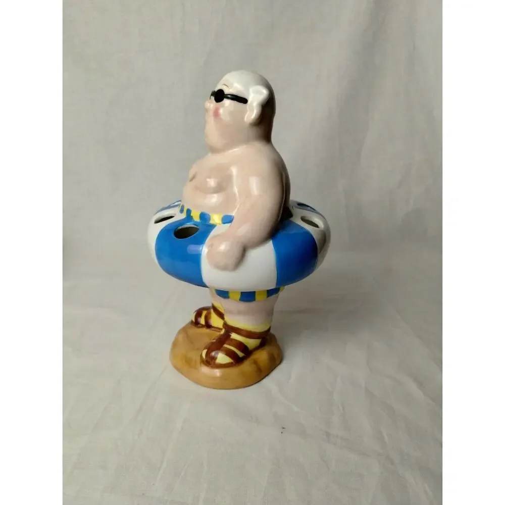 Boston Warehouse Bathing Beauties Bathroom Set - Toothbrush Holder - Soapdish